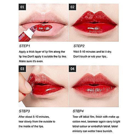 Image of LUXURY LIPS PEEL OFF MASK PINK AND RED (2 IN A PACK)
