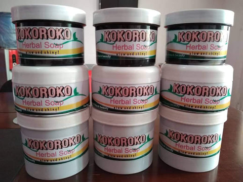 Image of Herbal Black Soap For Glowing And Shining Skin