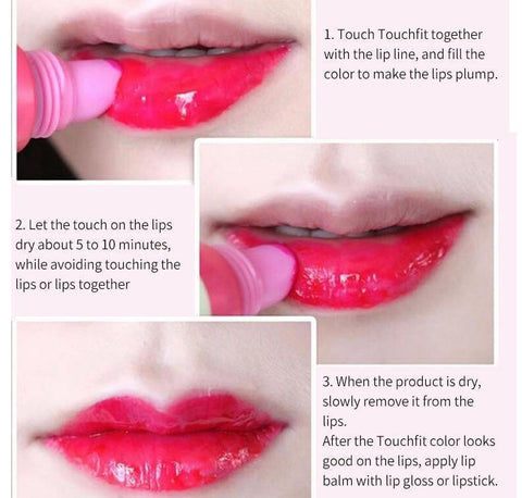 Image of LUXURY LIPS PEEL OFF MASK PINK AND RED (2 IN A PACK)